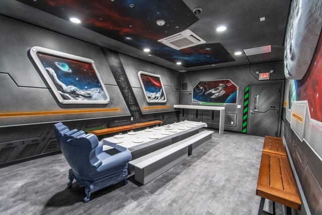 Space Room Themed Room