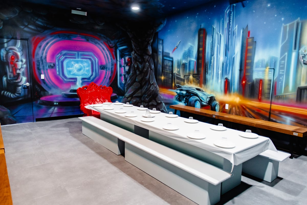 Superhero Room at Englewood, CO