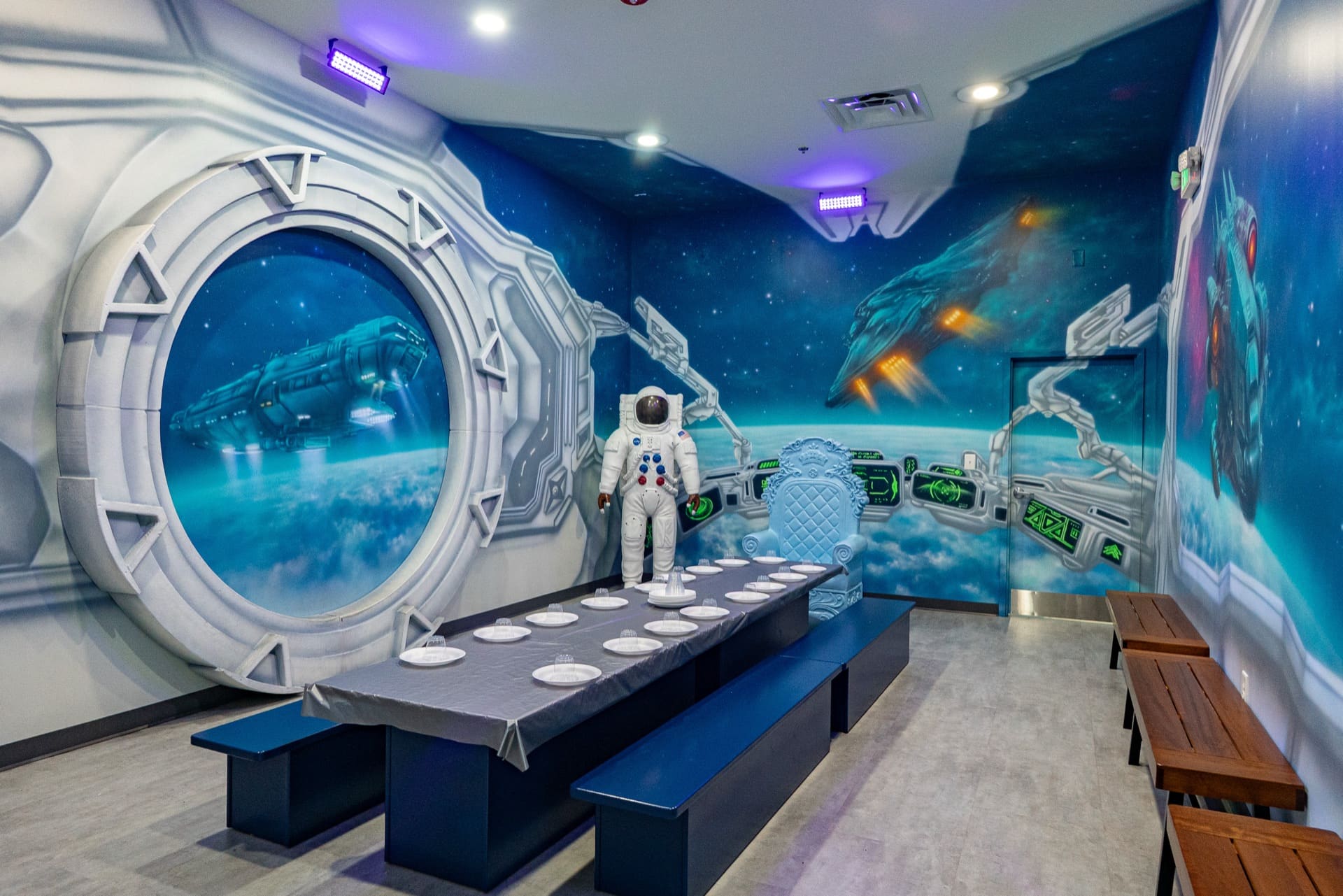 Space party room, photo 1 of 8