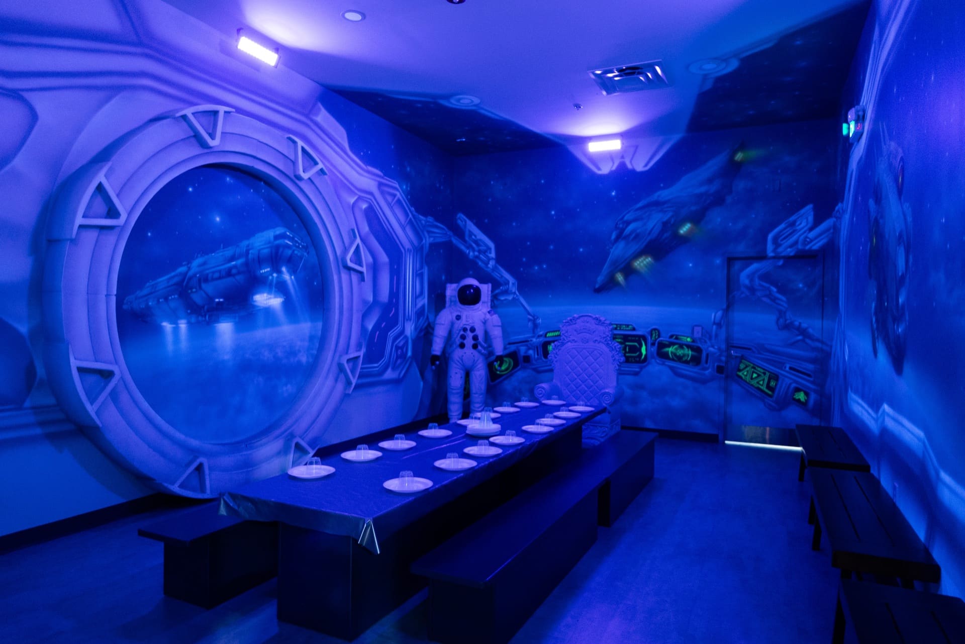 Space party room, photo 2 of 8
