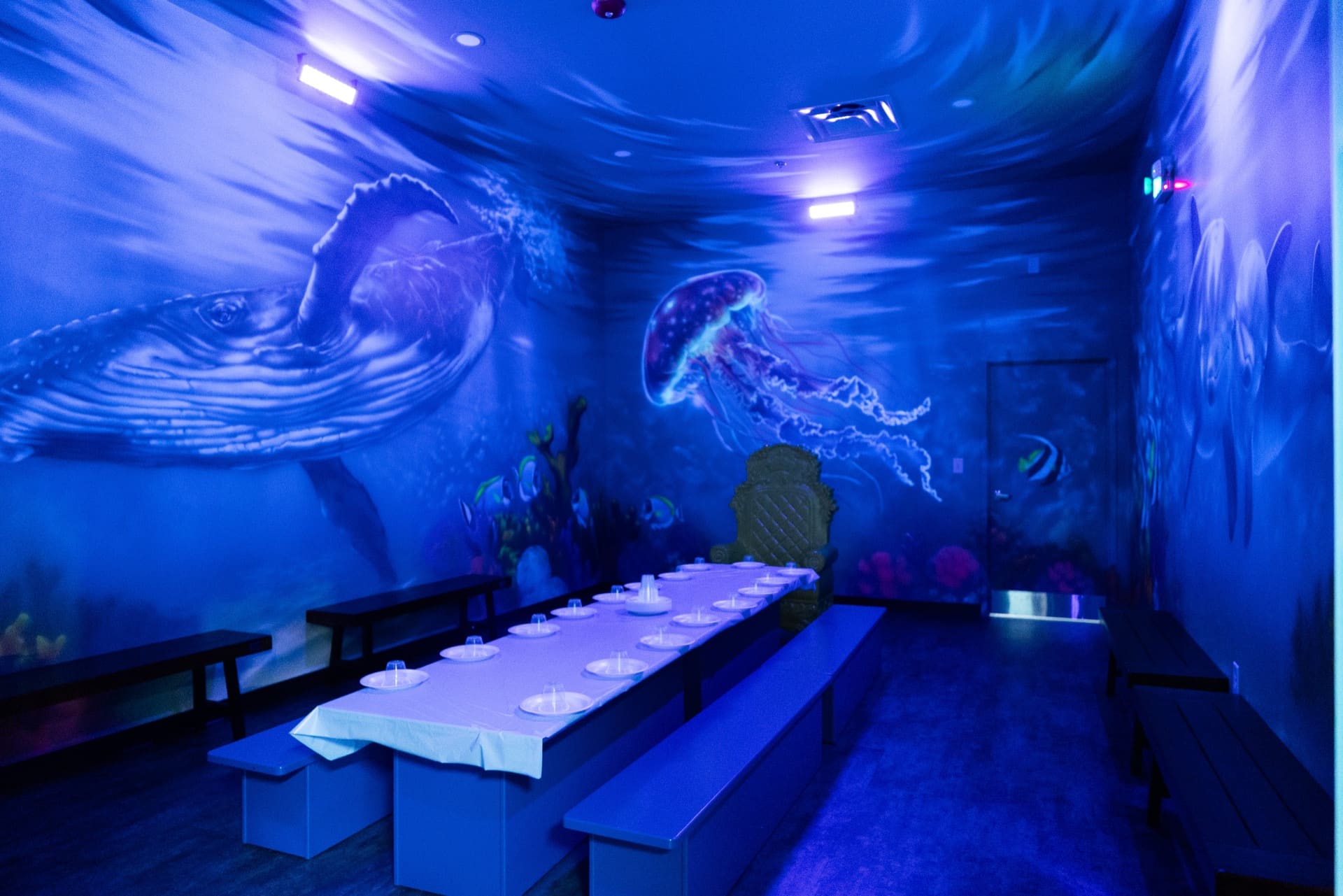 Underwater party room, photo 2 of 8