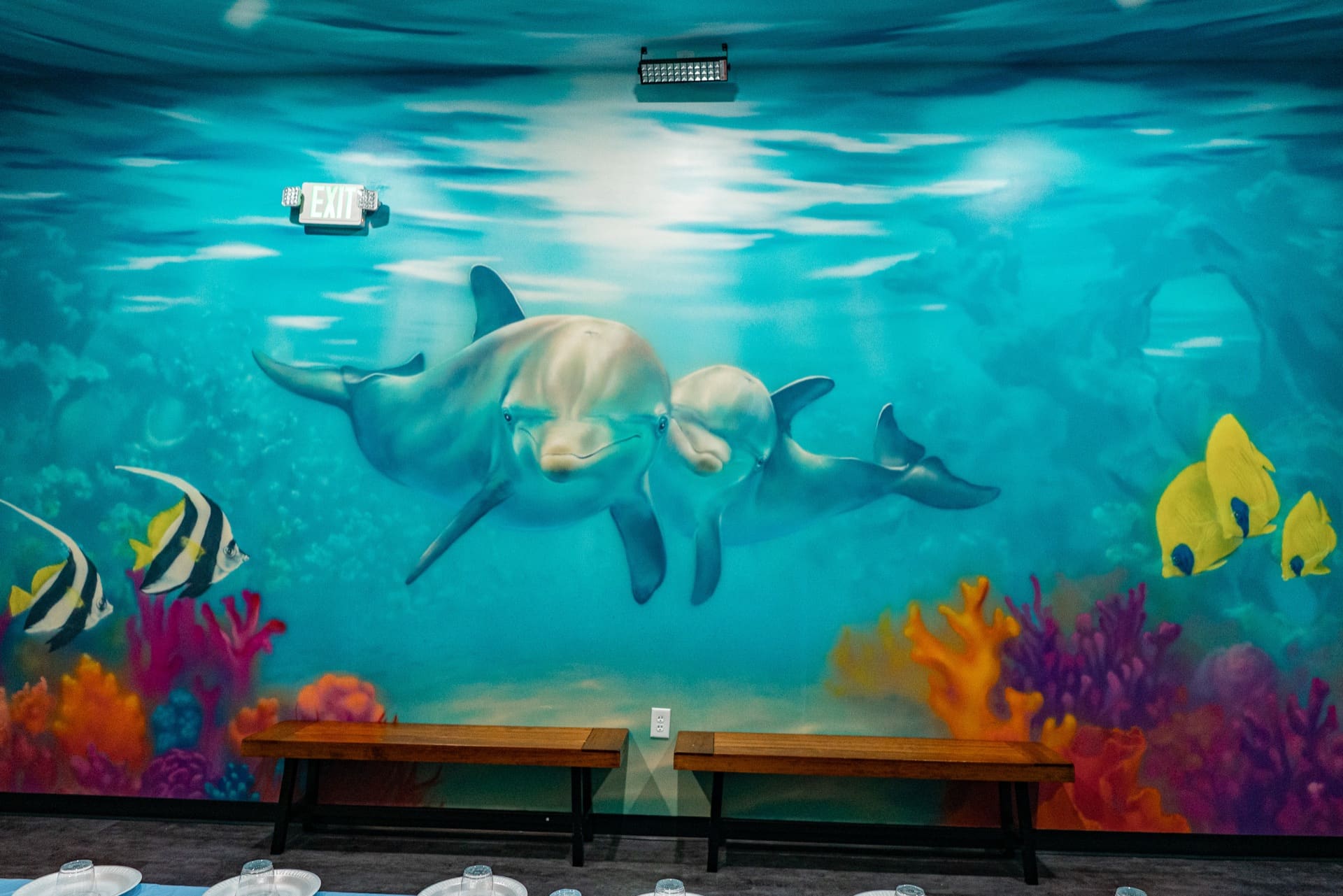 Underwater party room, photo 4 of 8