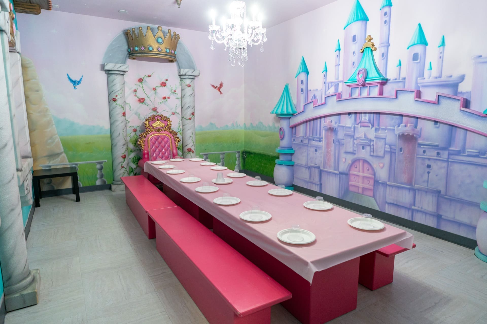 Princess party room, photo 3 of 6