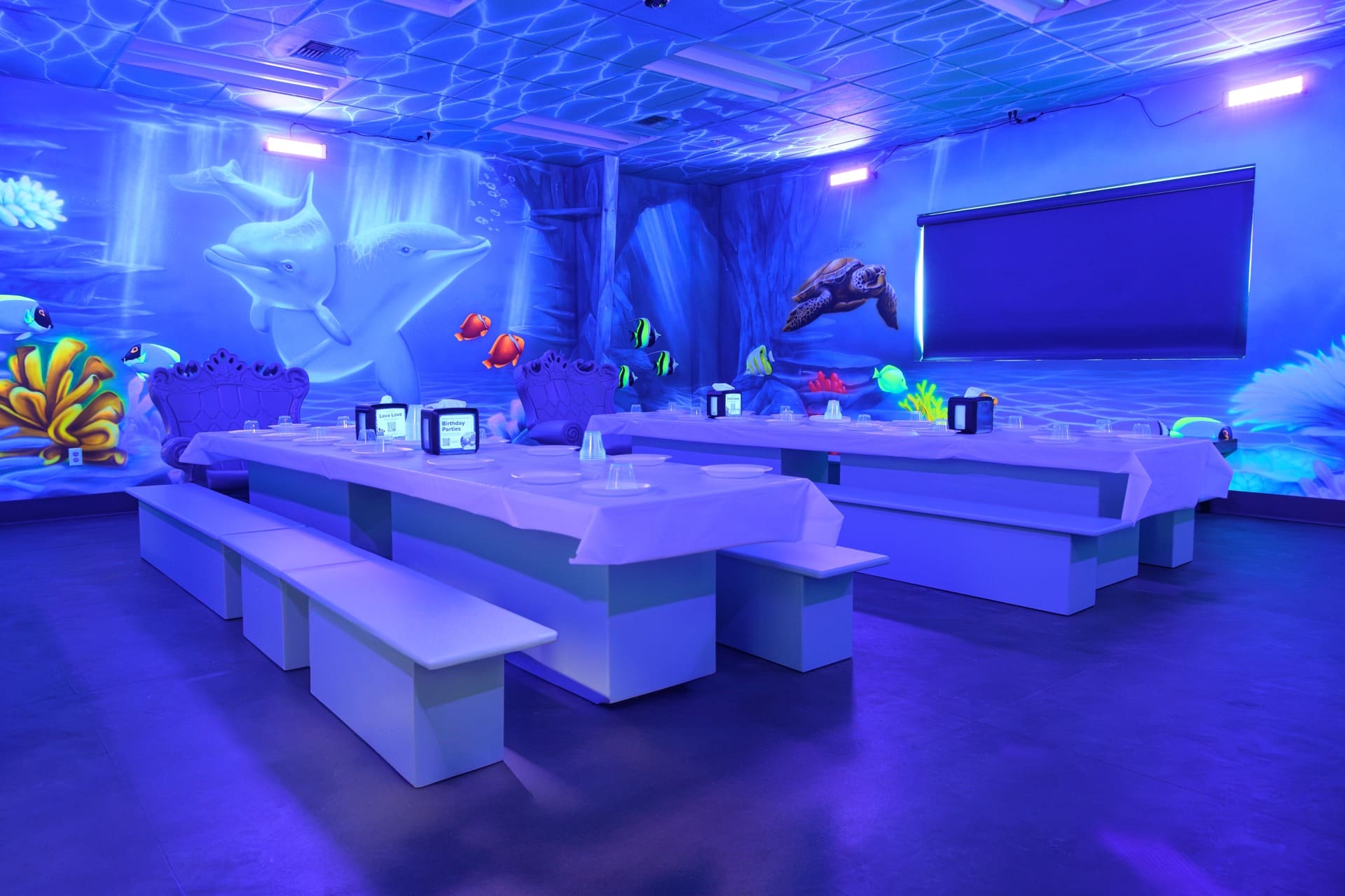 Underwater party room, photo 1 of 7