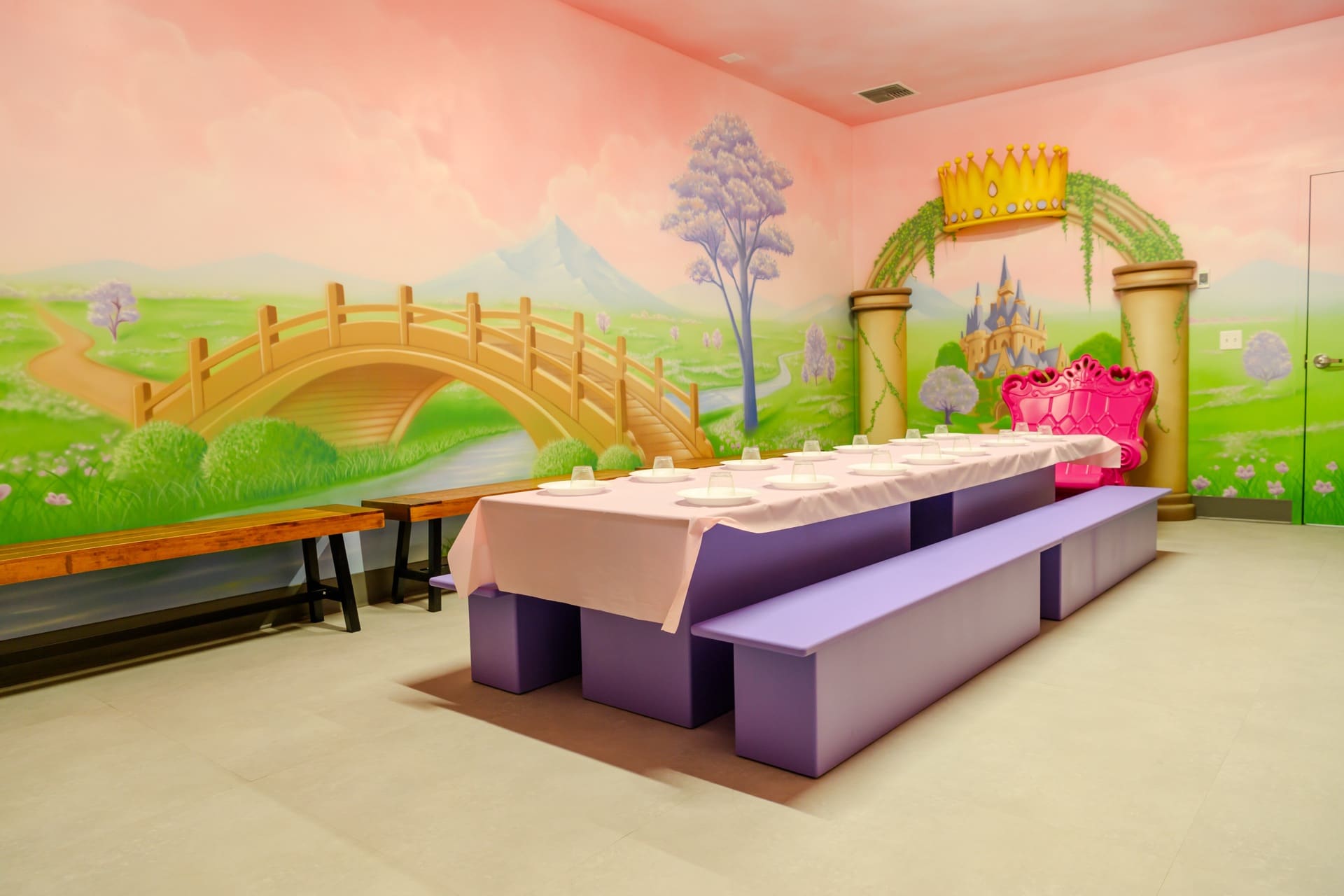 Princess party room, photo 1 of 4
