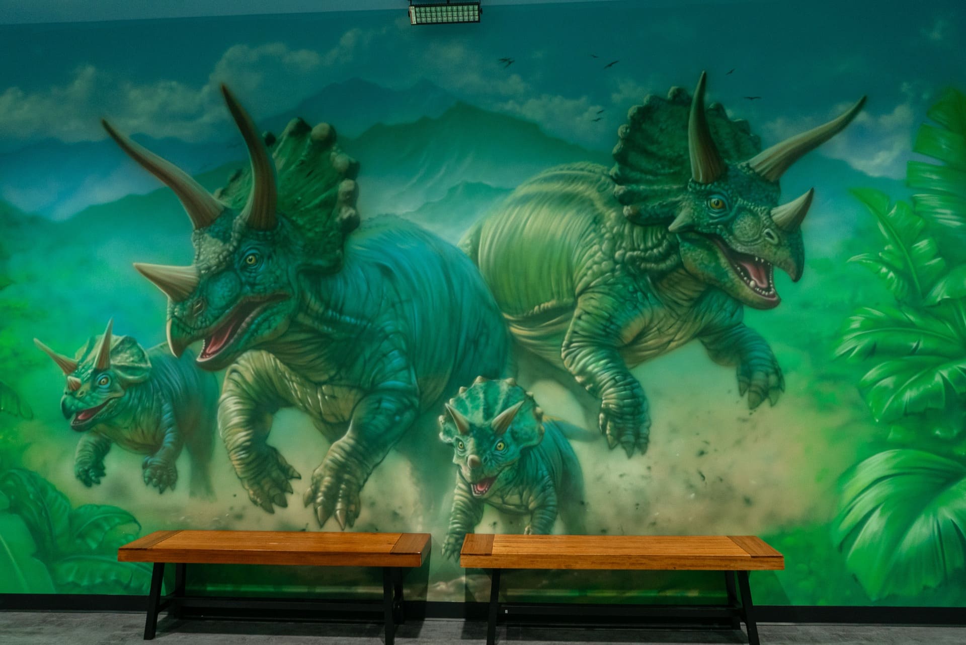 Dinosaur party room, photo 7 of 8