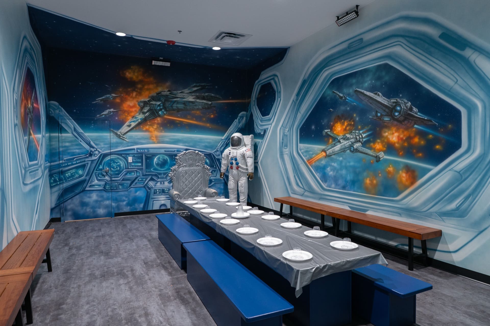 Space party room, photo 1 of 8