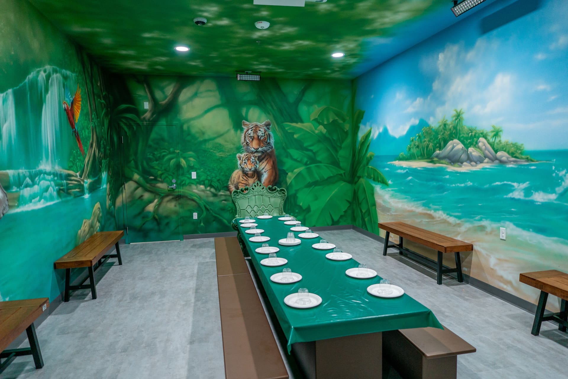 Jungle party room, photo 1 of 7