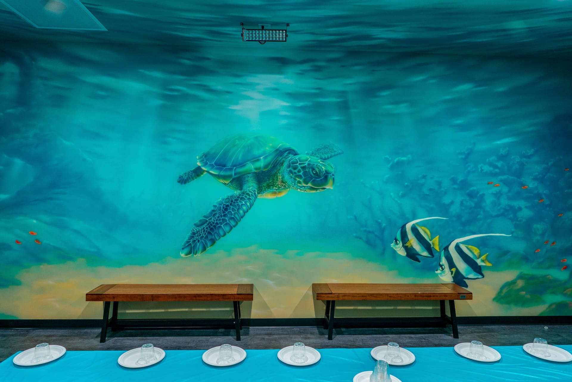 Underwater party room, photo 5 of 6