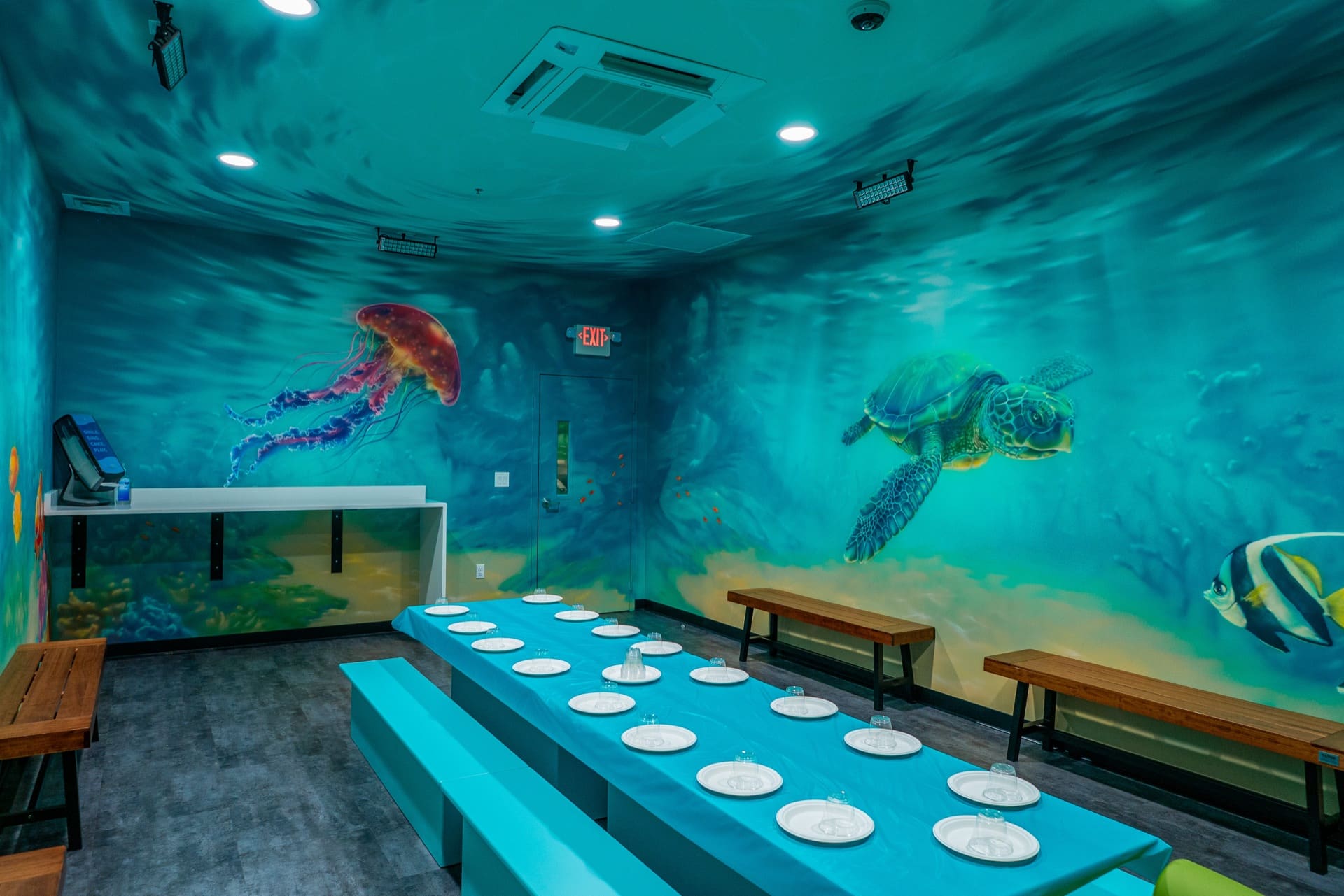 Underwater party room, photo 6 of 6