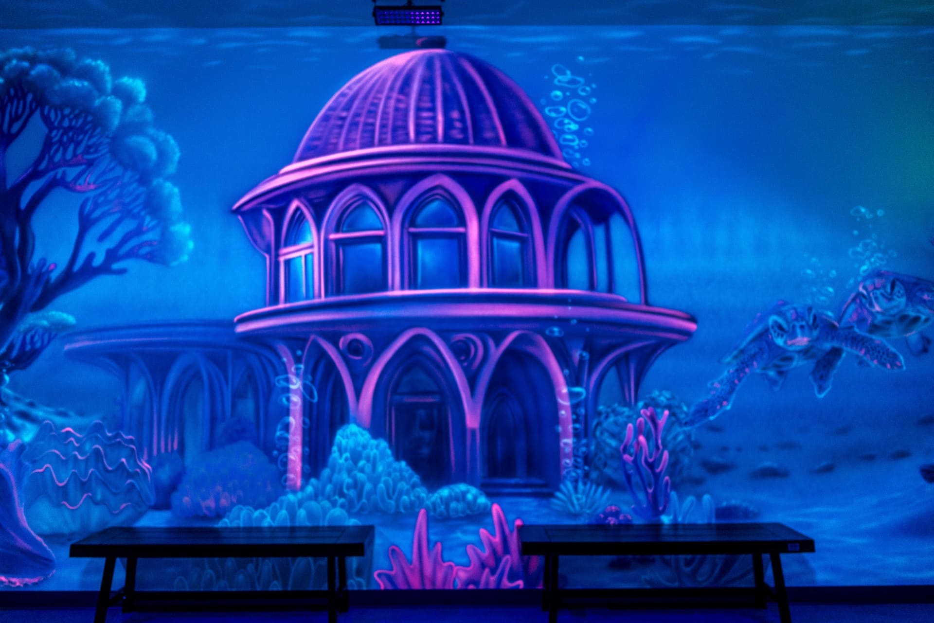 Mermaid party room, photo 7 of 9