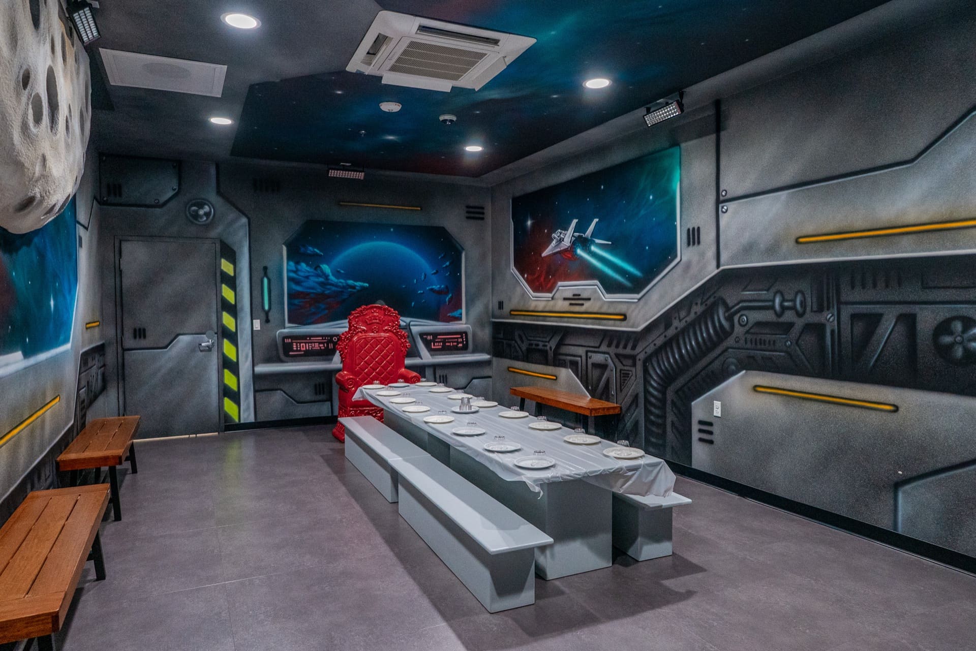 Space party room, photo 1 of 9
