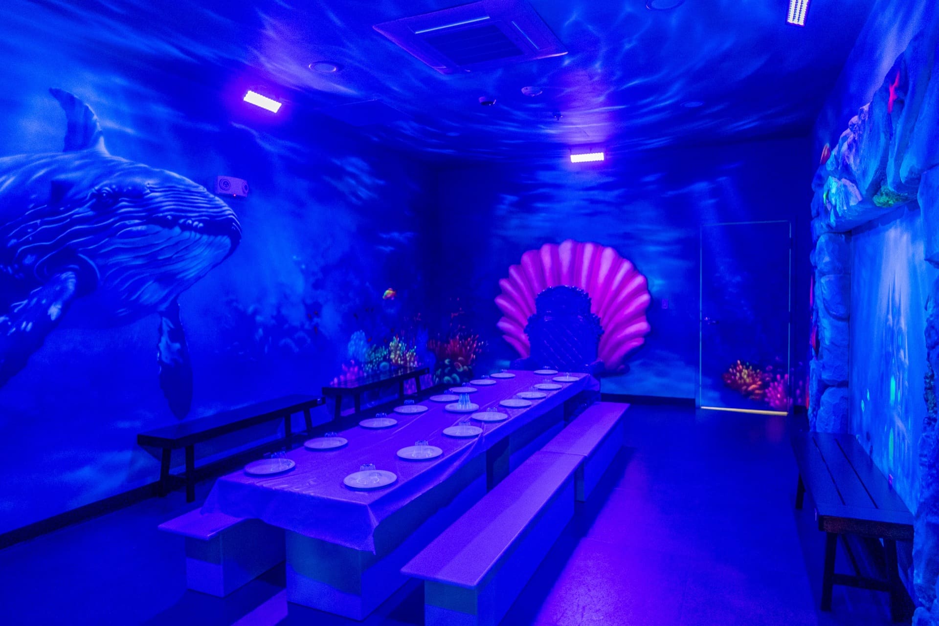 Underwater party room, photo 2 of 9