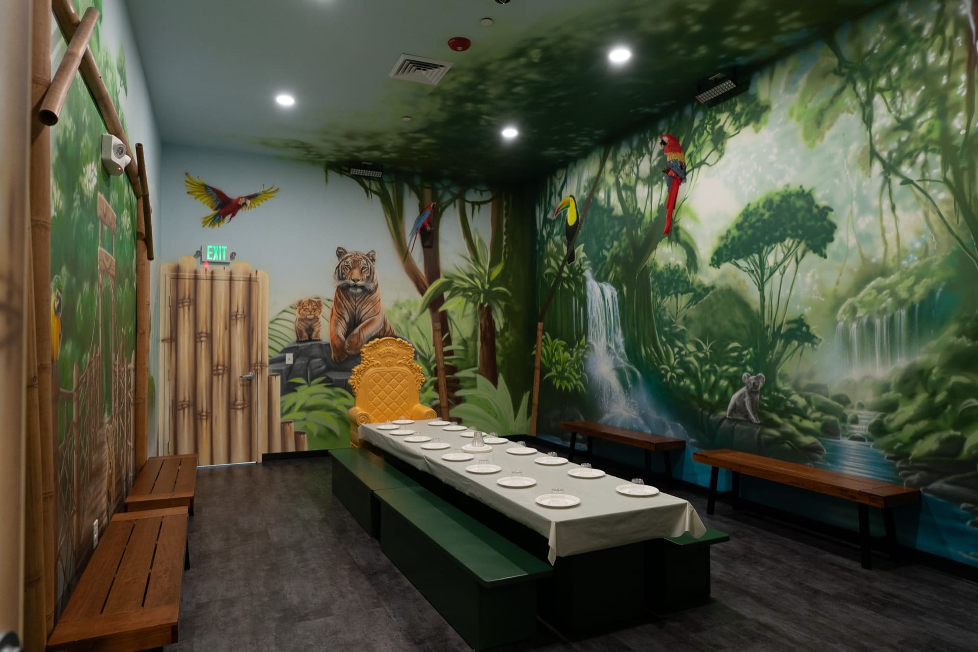 Jungle party room, photo 1 of 10