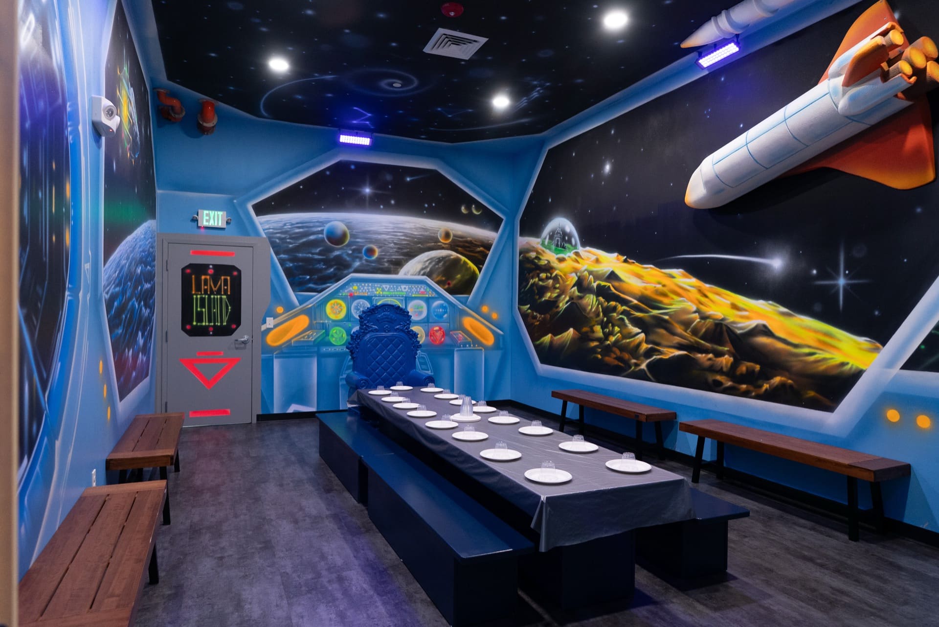 Space party room, photo 1 of 10