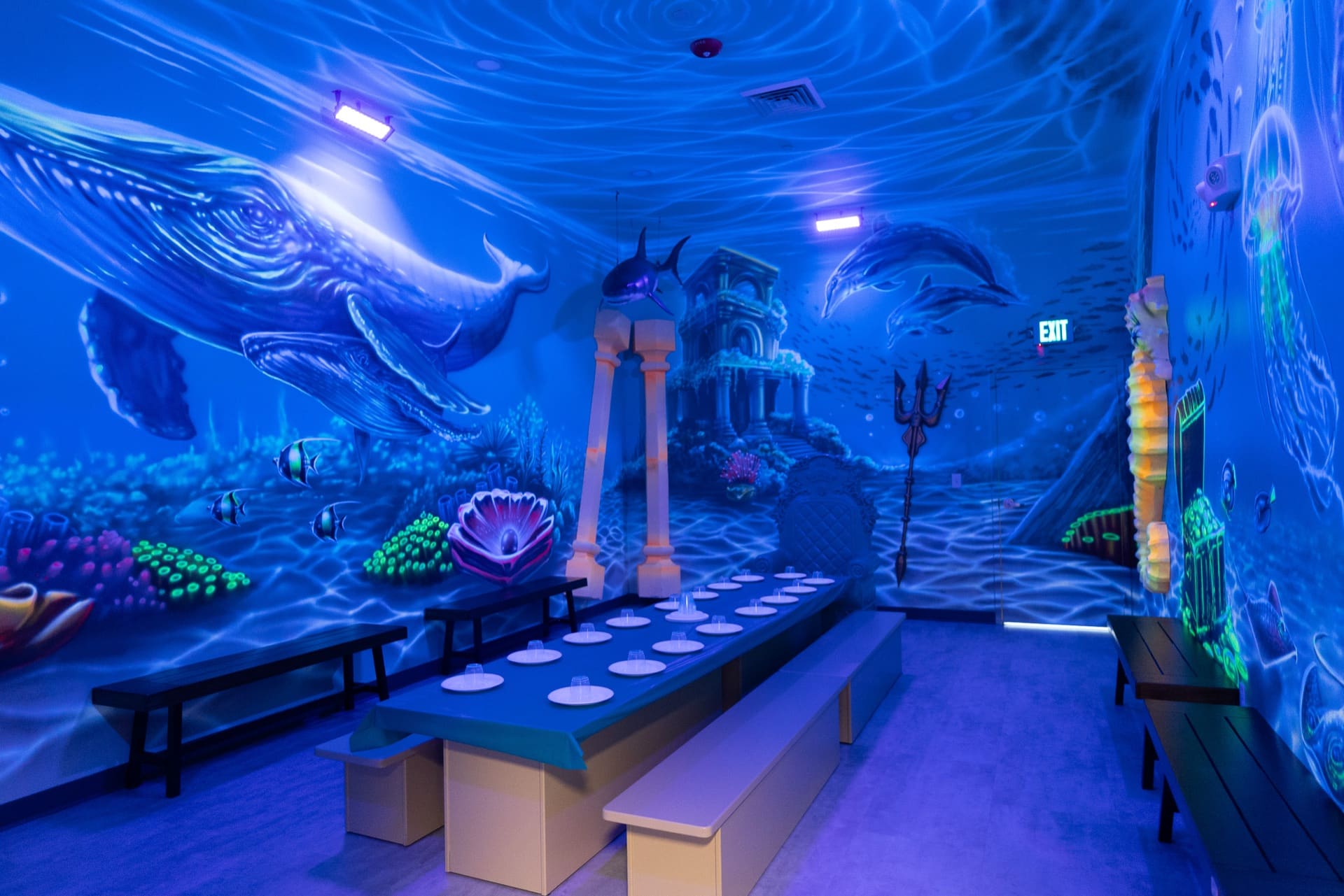 Underwater party room, photo 3 of 12