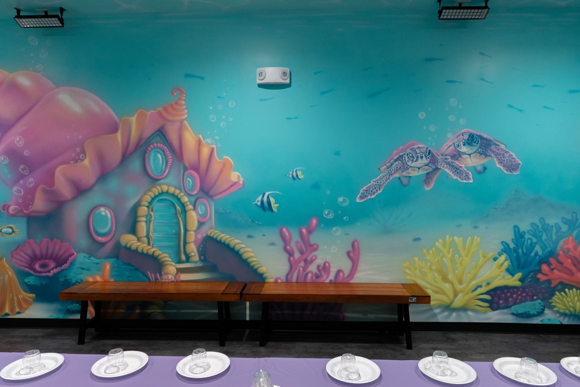Mermaid party room, photo 7 of 9