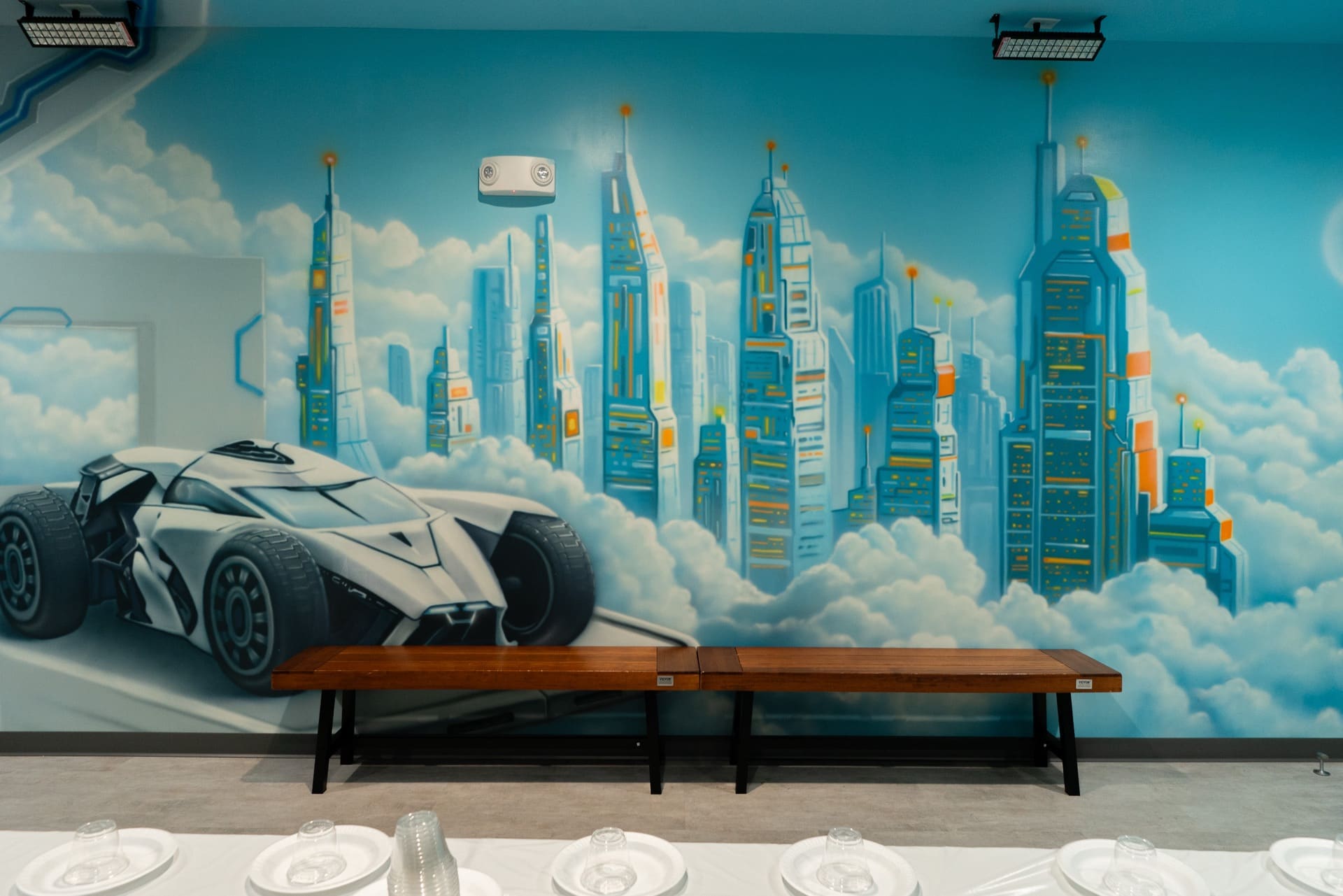 Superhero party room, photo 4 of 9
