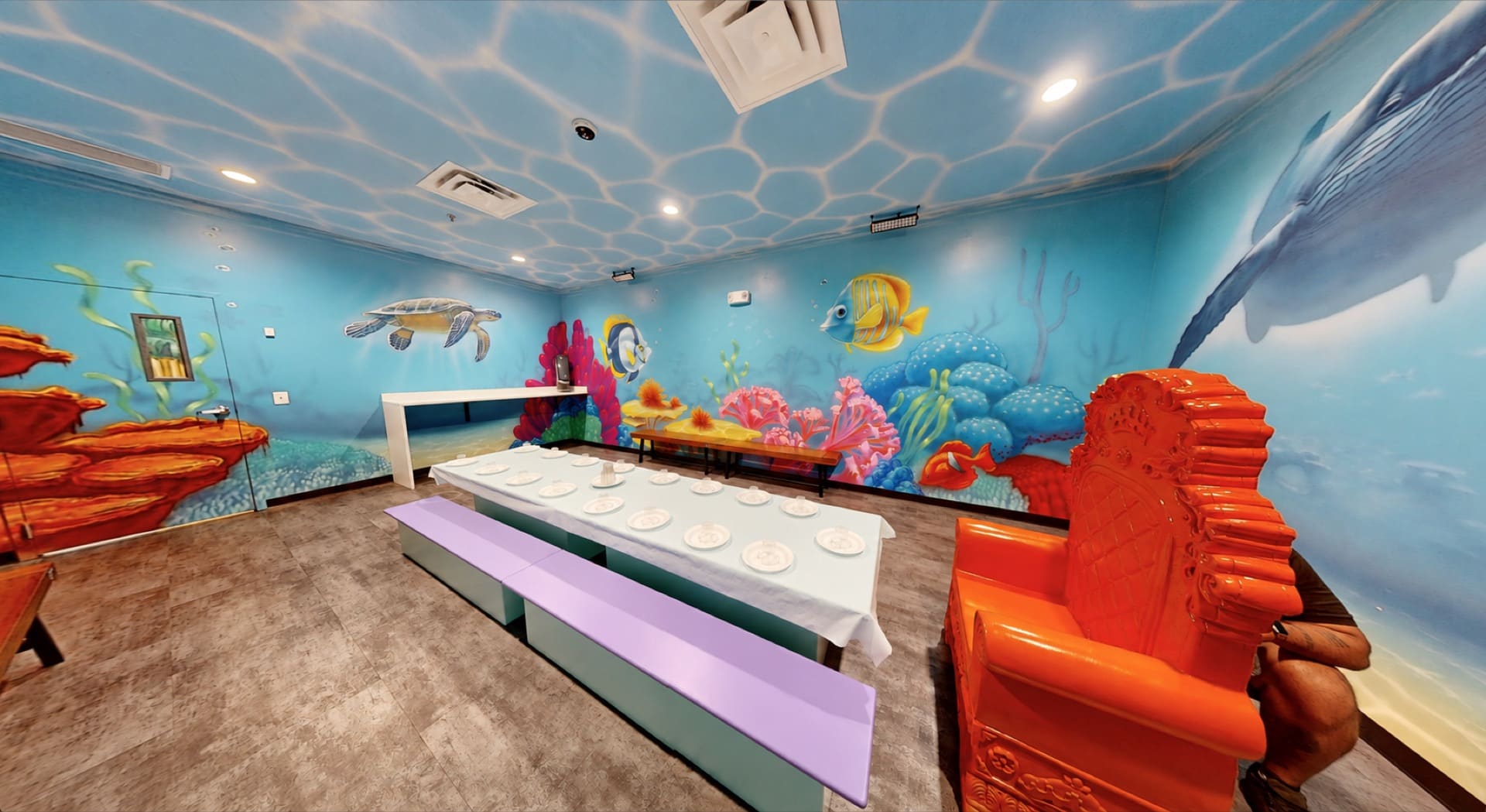 Underwater party room, photo 3 of 5