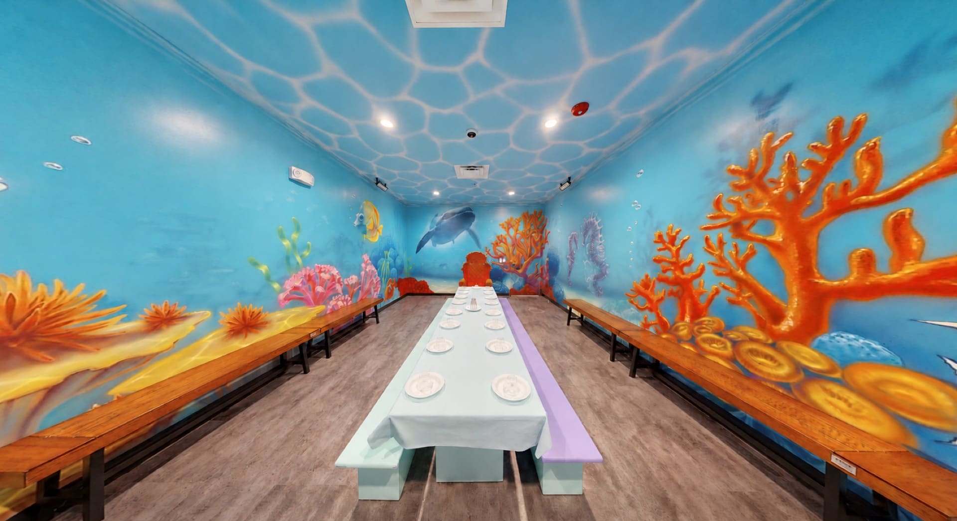 Underwater party room, photo 4 of 5