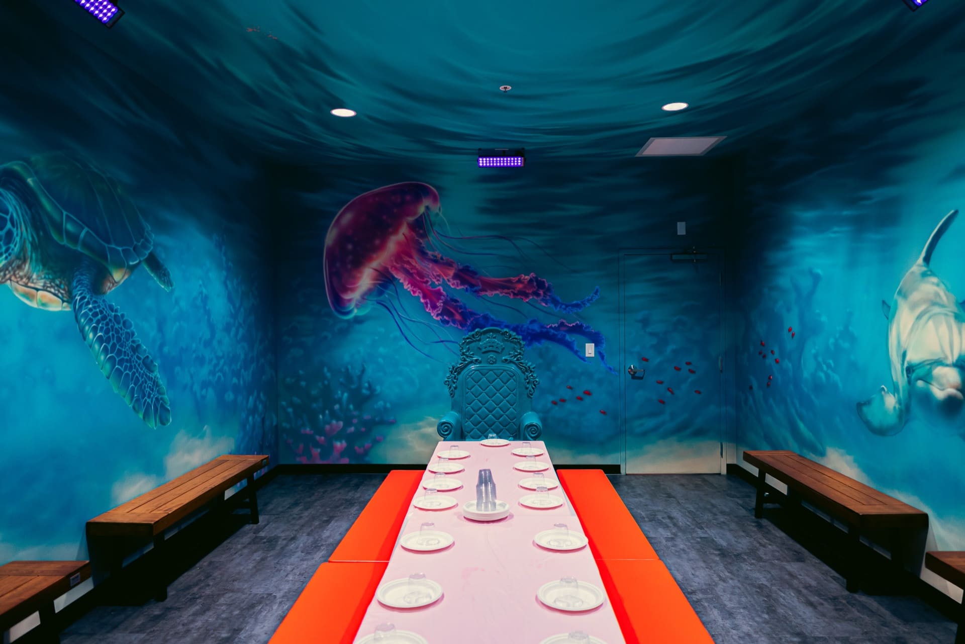 Underwater party room, photo 3 of 8