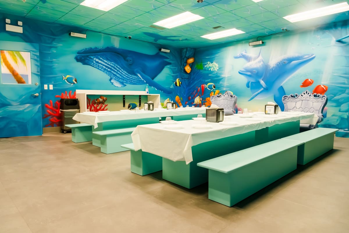 Ocean Room Themed Room