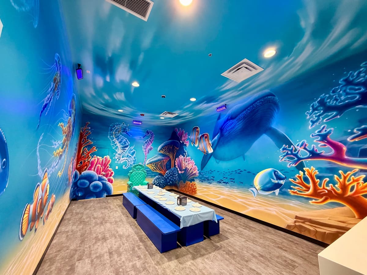 Underwater Room Themed Room
