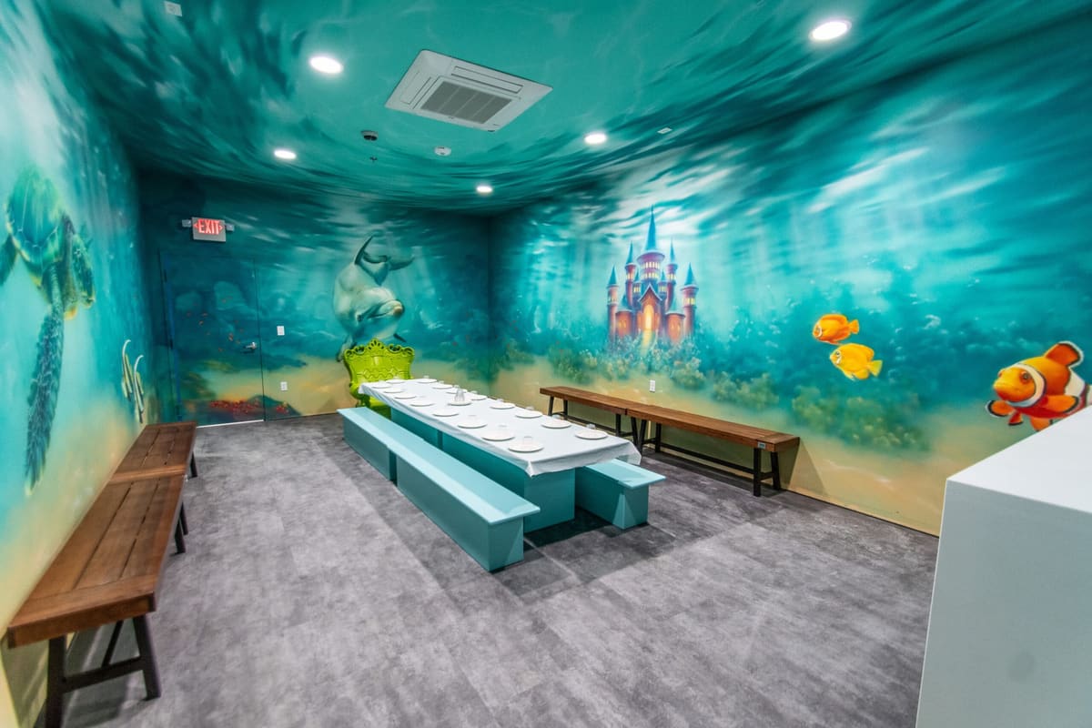 Underwater Room Themed Room