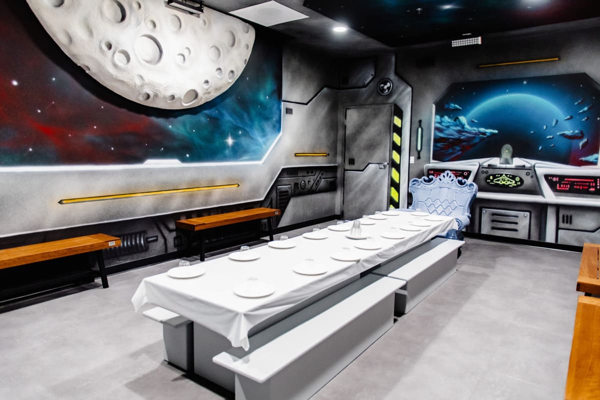 Space Room Themed Room