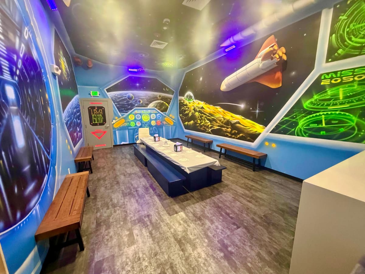 Space Room Themed Room