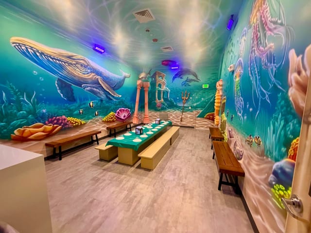 Underwater Room Themed Room