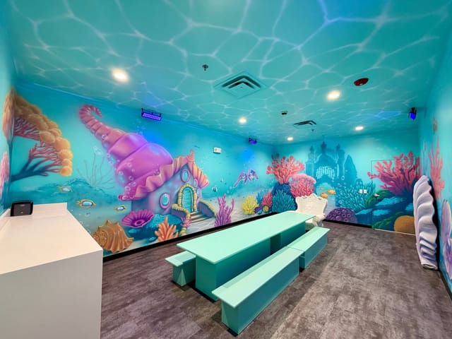 Mermaid Room Themed Room