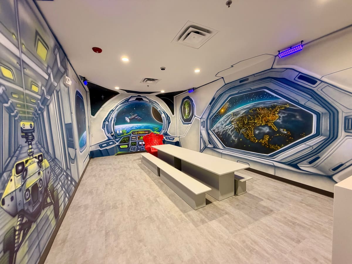 Space Room Themed Room