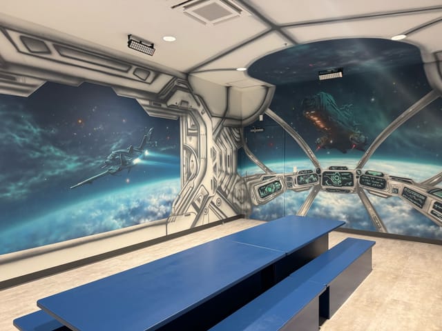 Space Room Themed Room