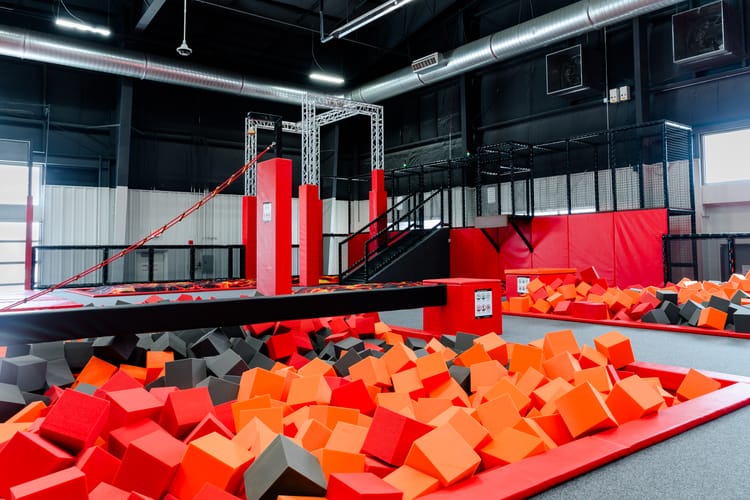 Balance beam and Jacob's ladder