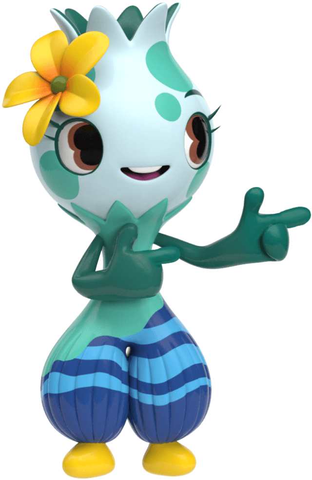 Lava Island Mascot