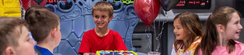 Kids having fun at Lava Island