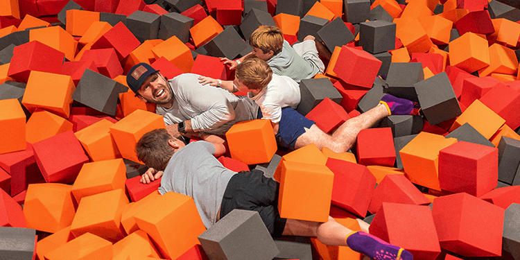 At Lava Island, parents and guardians must monitor their children at all time. Minors must be accompanied by an adult.