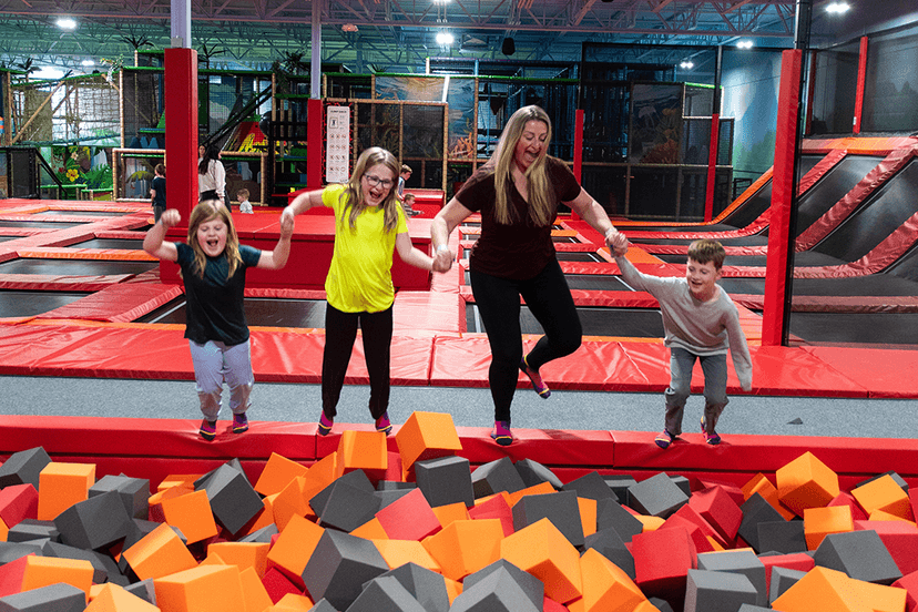 Family-friendly activities at Lava Island