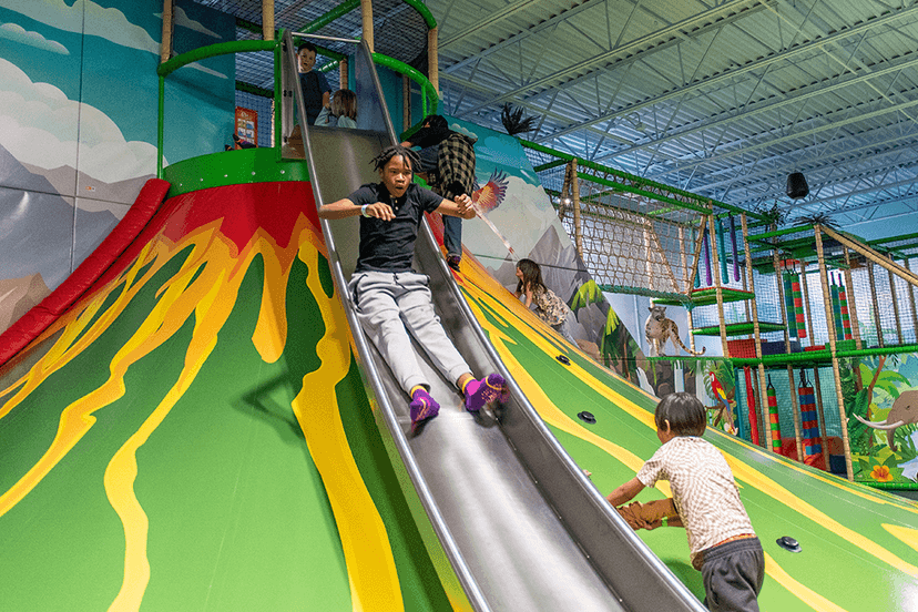 Family-friendly activities at Lava Island