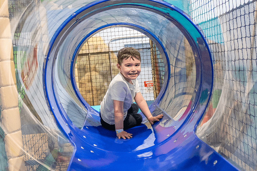 Kids having fun at Lava Island