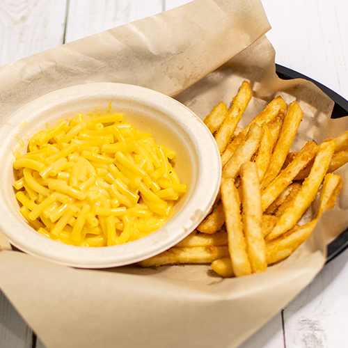 Crispy golden fries