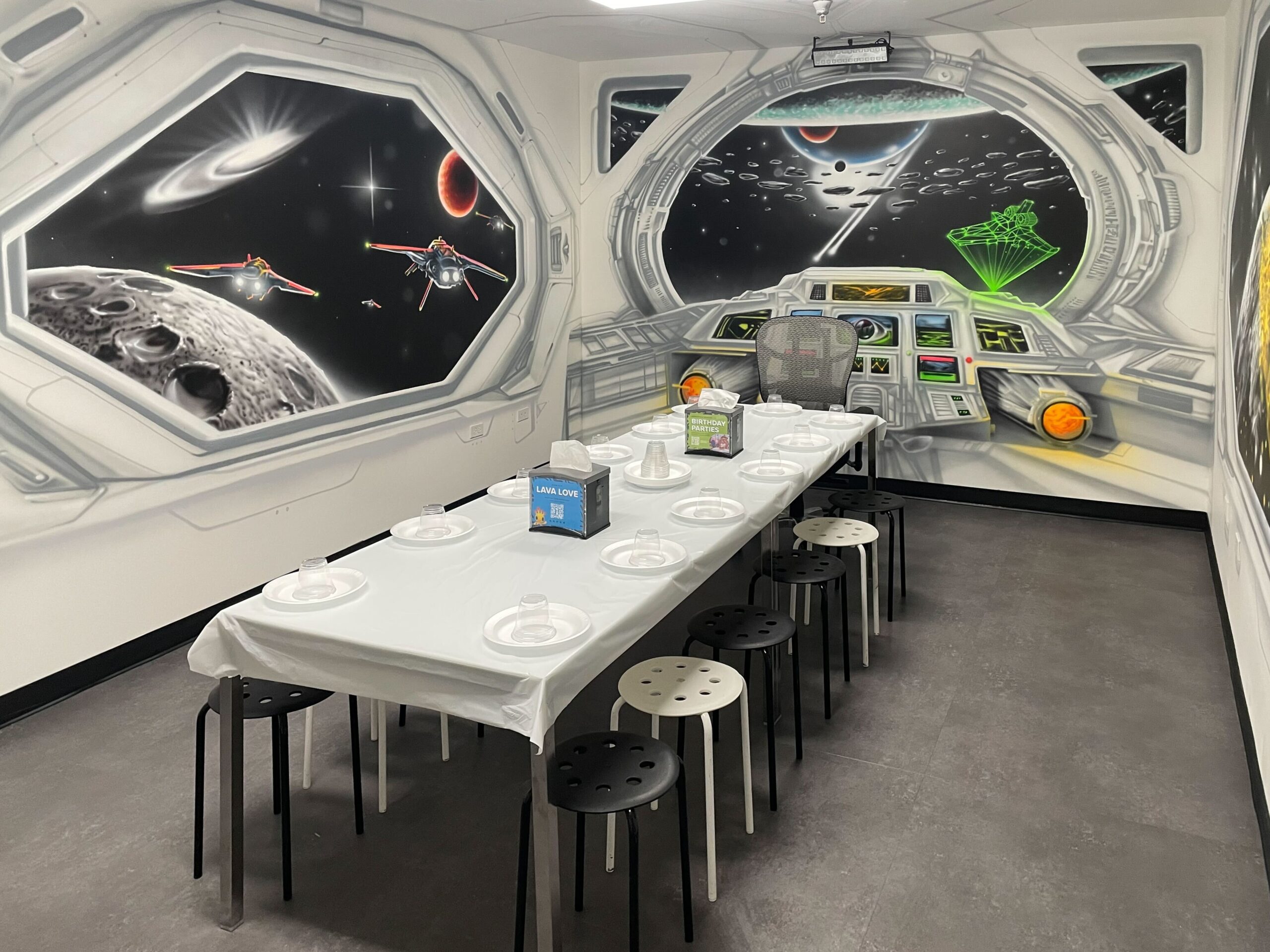 Space Room Themed Room