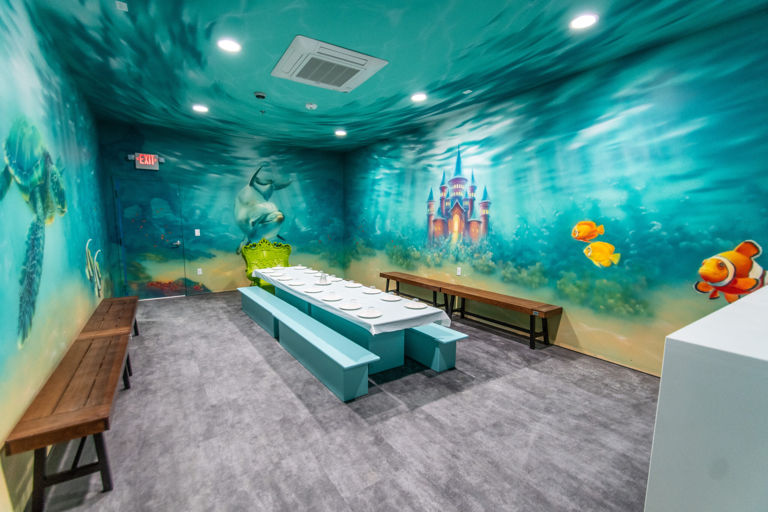 Underwater Room Themed Room