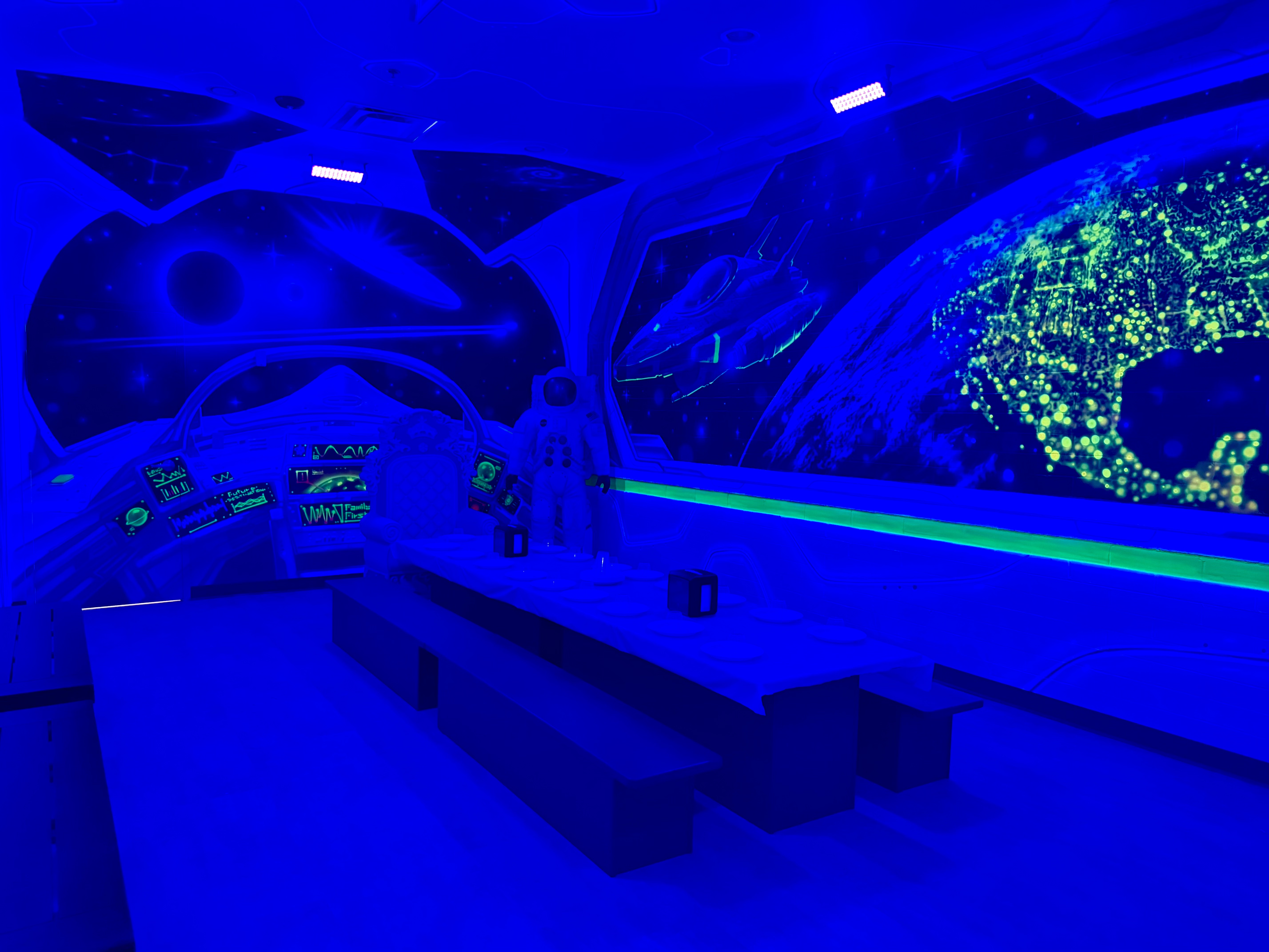 Space Room Themed Room