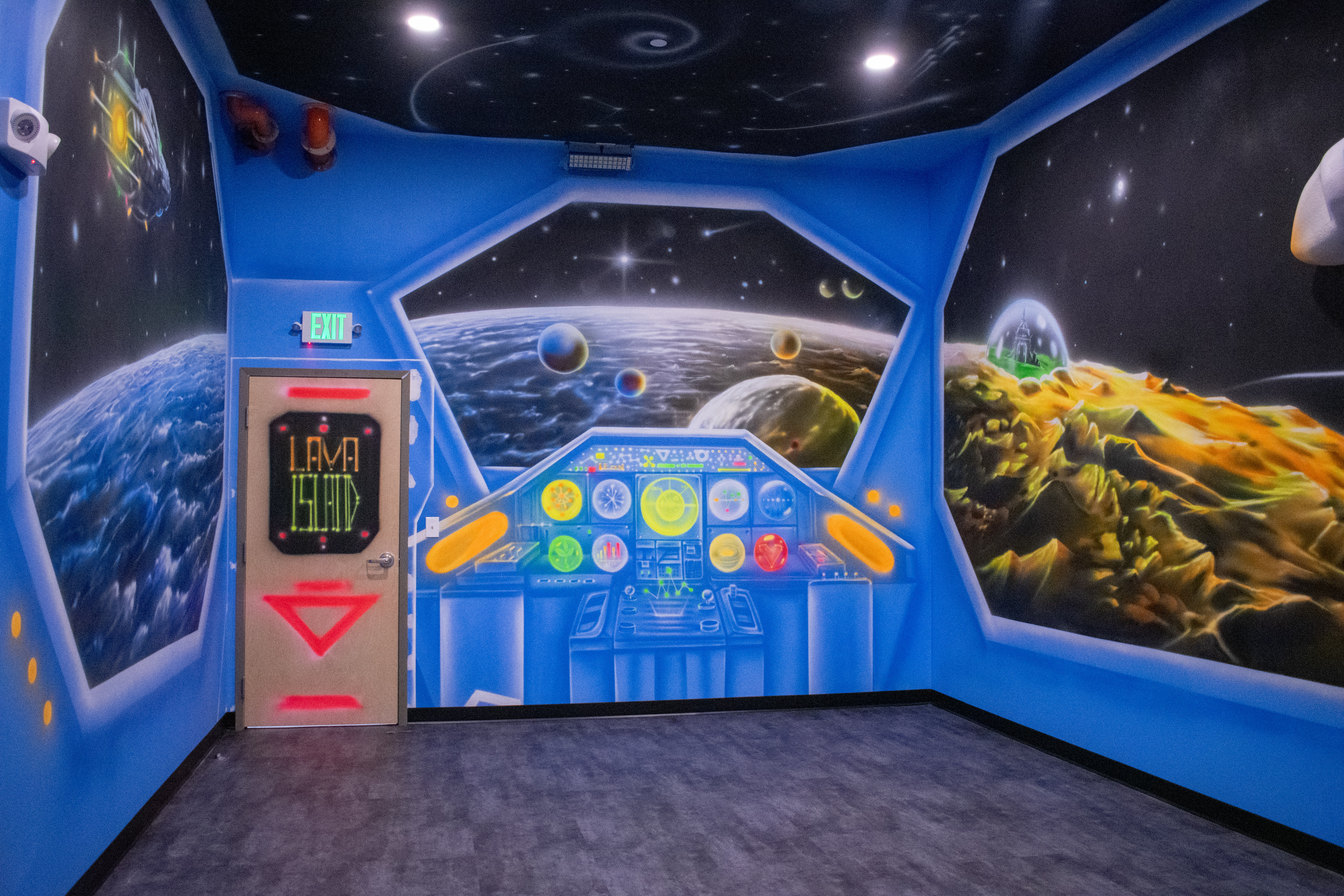 Space Room Themed Room