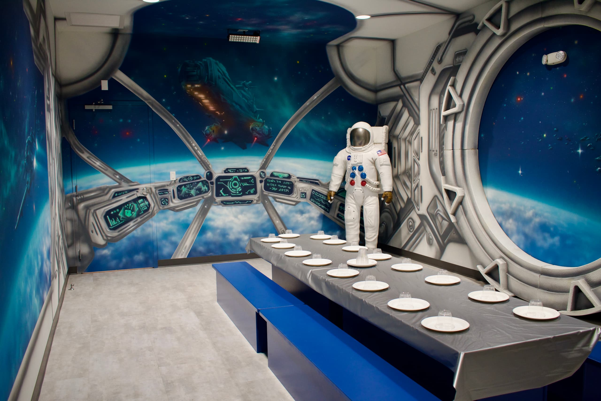 Space Room Themed Room