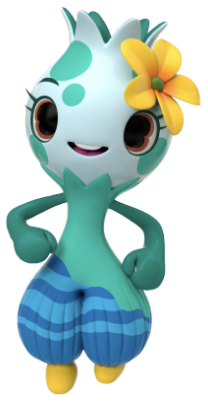 Lava Island Mascot