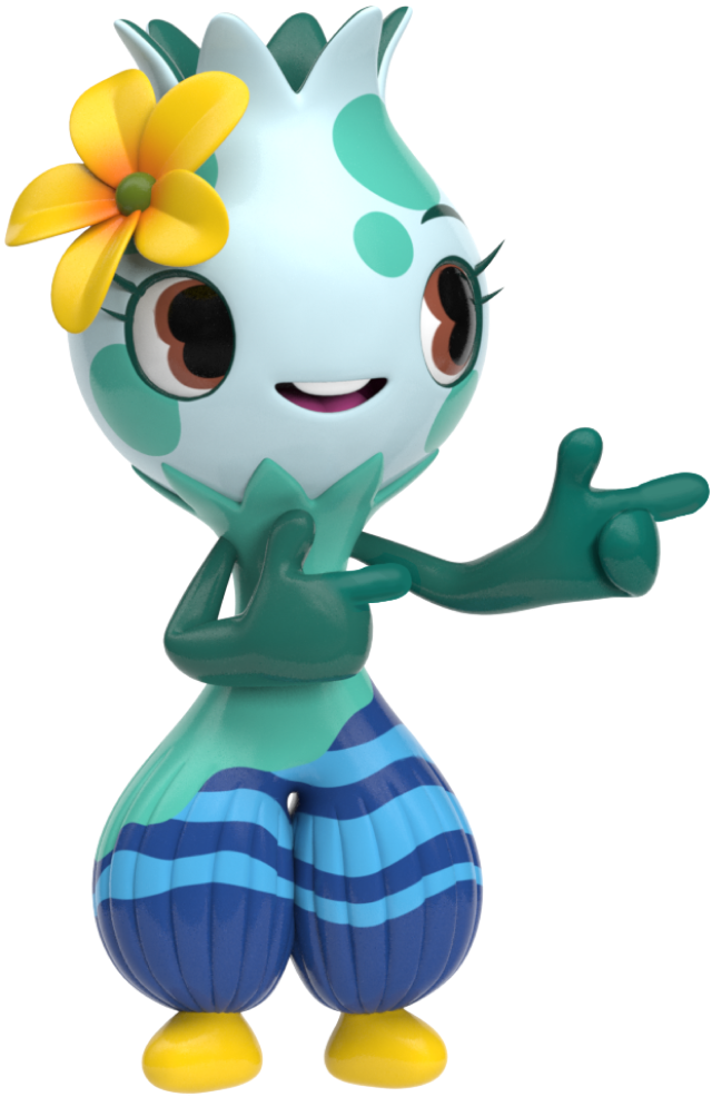 Lava Island Mascot