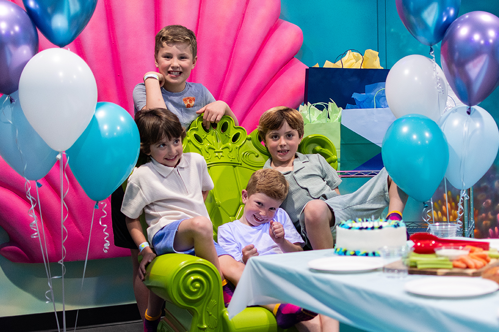 Family-friendly activities at Lava Island